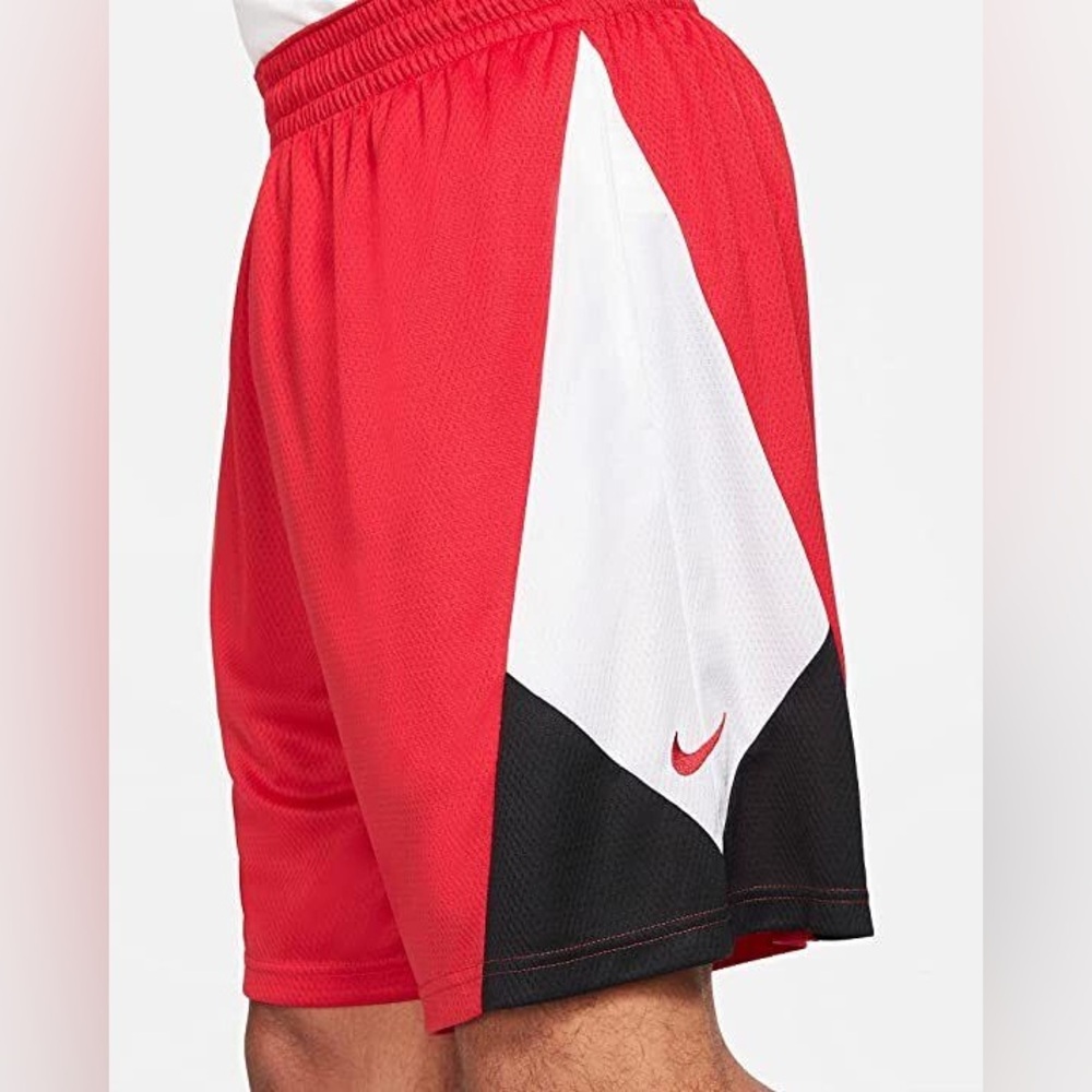 Nike Boys Small Red, White, and Black Shorts